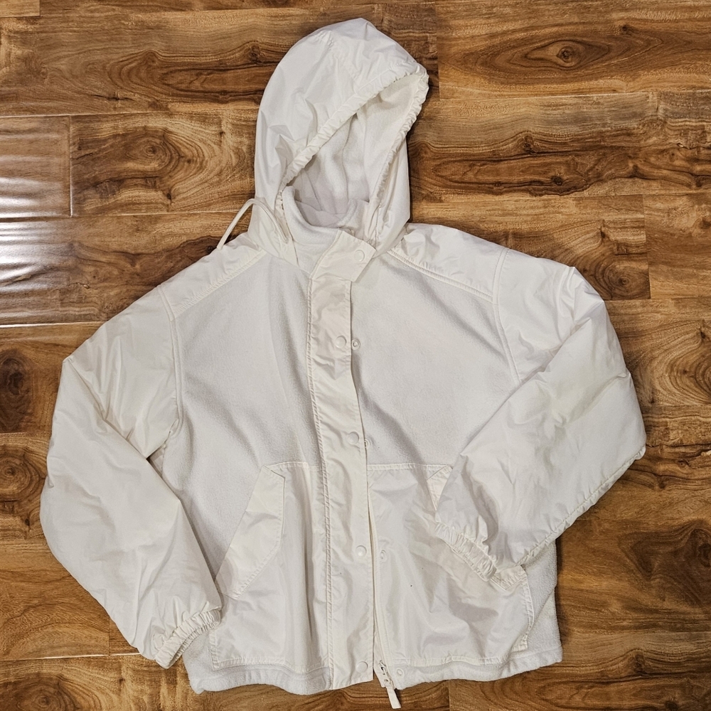 Mondetta White Fleece Jacket